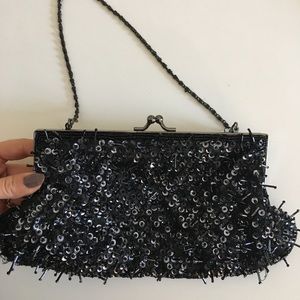Vintage sequin purse / clutch